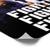 Trump Fight Fight Fight Poster (Hoek)