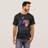 Trump Fight Fight Fight T-shirt (Voorkant volledig)