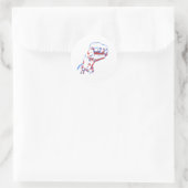 Trump Fight Sticker (Tas)