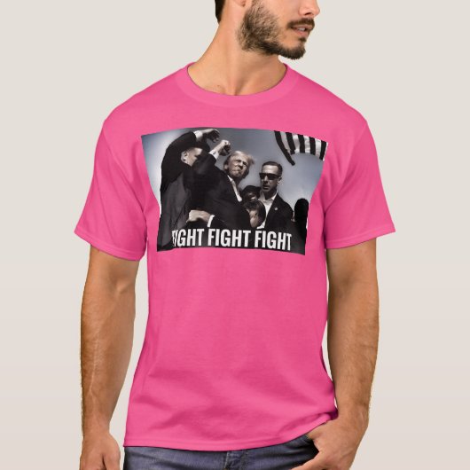 Trump Fight T-shirt (Voorkant)