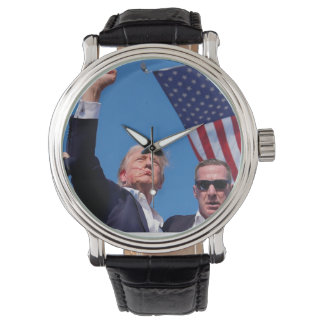 Trump fight watch horloge