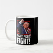 Trump Fighting Fighters Supporters Amerikanen Koffiemok (Links)