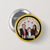 TRUMP First Family Button (Voorkant /achterkant)