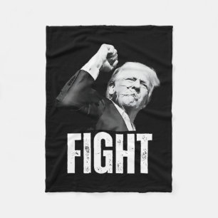 Trump Fist Pump Donald Trump Schieten Fleece Deken