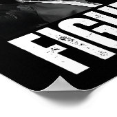 Trump Fist Pump Donald Trump Schieten Poster (Hoek)