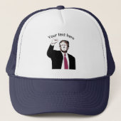 Trump Fist Trucker Pet (Voorkant)