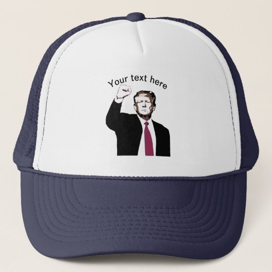 Trump Fist Trucker Pet (Voorkant)