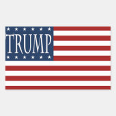 TRUMP FLAG STICKER (Voorkant)