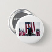 Trump-Flags Ronde Button 5,7 Cm (Voorkant /achterkant)
