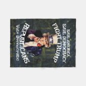 Trump Fleece Deken (Voorkant (Horizontaal))