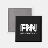 Trump Fnn Nepnieuws Netwerk Magneet (Voorkant / Achterkant)