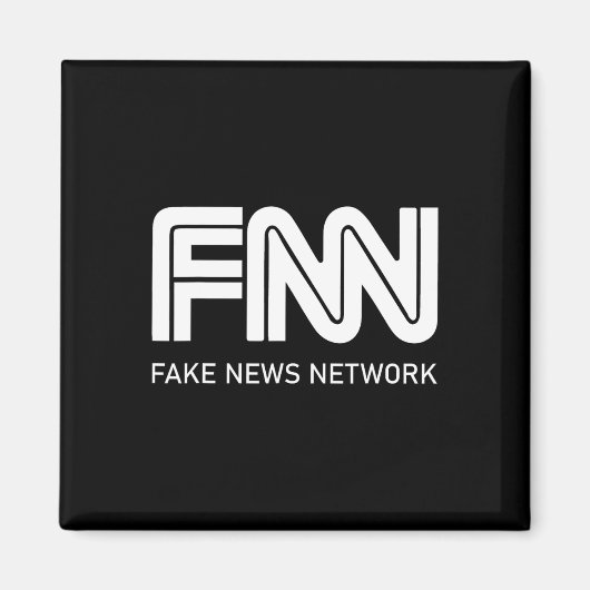 Trump Fnn Nepnieuws Netwerk Magneet (Voorkant)