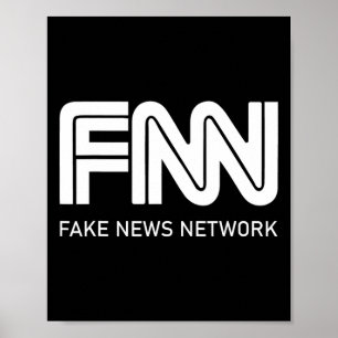 Trump Fnn Nepnieuws Netwerk Poster