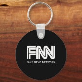 Trump Fnn Nepnieuws Netwerk Sleutelhanger (Voorkant)