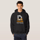 Trump for penrison 2024 hoodie (Voorkant volledig)