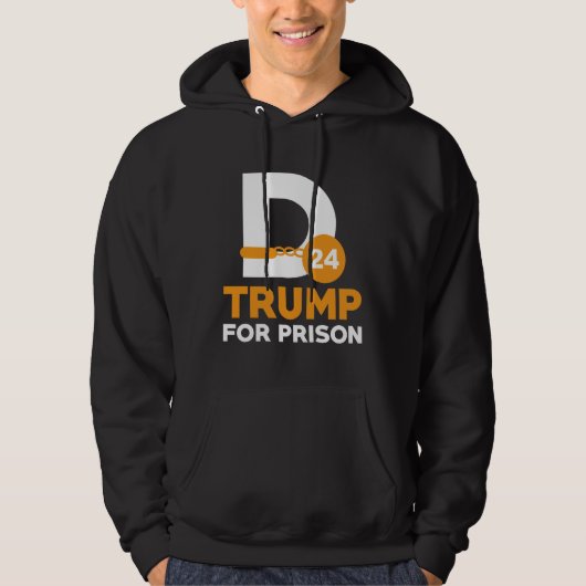 Trump for penrison 2024 hoodie (Voorkant)