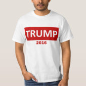Trump for President 2016 Shirt (Voorkant)