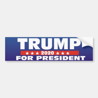 Trump for President 2020 Bumpersticker