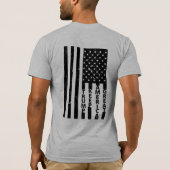 Trump for President 2020 Keep America Great Americ T-shirt (Achterkant)