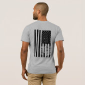 Trump for President 2020 Keep America Great Americ T-shirt (Achterkant volledig)