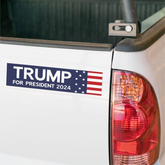 Trump for President 2024 Bumpersticker (Op Truck)