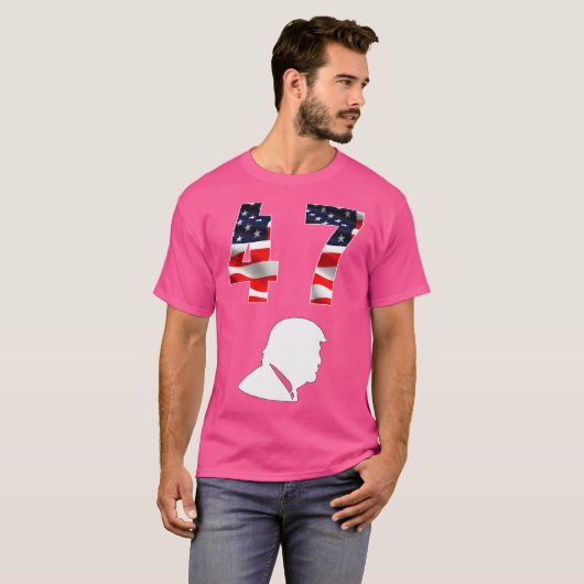 Trump for President 2024 T-shirt (Voorkant volledig)