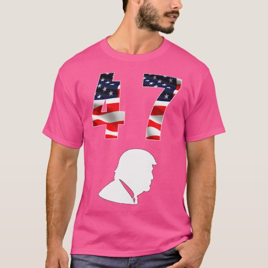 Trump for President 2024 T-shirt (Voorkant)