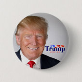 Trump for President in 2016 Ronde Button 5,7 Cm (Voorkant)