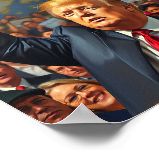 Trump for President Poster (Hoek)