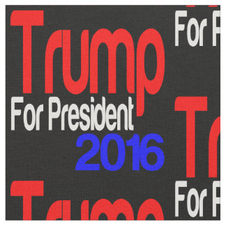 Trump for President Red White and Blue Stof