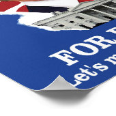 Trump for President Ronald Reagan Poster (Hoek)