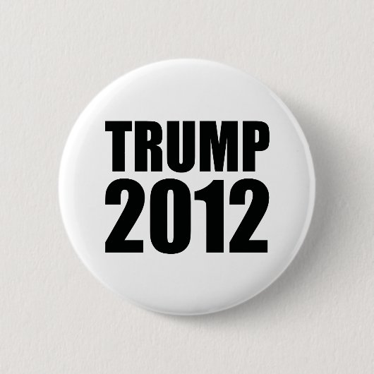Trump for President Ronde Button 5,7 Cm (Voorkant)