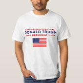 Trump for President T-shirt (Voorkant)