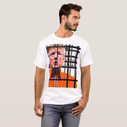 Trump for Prison T-Shirt (Voorkant volledig)