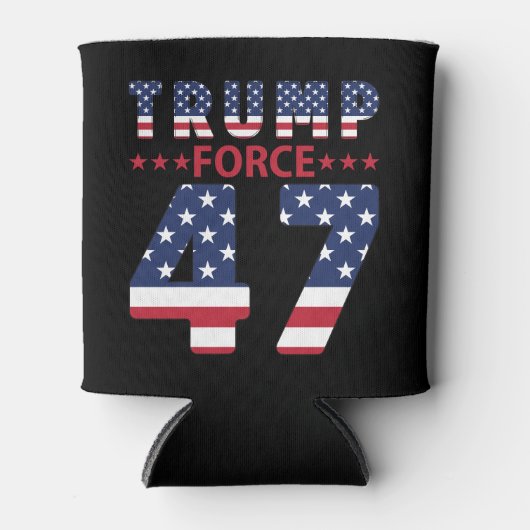 Trump Force 47 Blikjeskoeler (Voorkant)