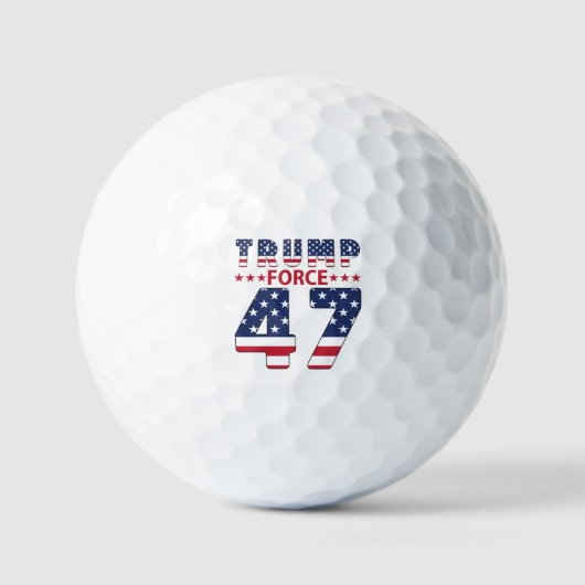 Trump Force 47 Golfballen (Voorkant)