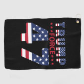 Trump Force 47 Golfhanddoek (Horizontaal)