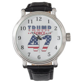 Trump Force 47 Horloge