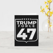 Trump Force 47  Kaart (Gele Bloem)