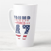 Trump Force 47 Latte Mok (Linkerhoek)