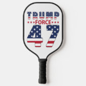 Trump Force 47 Pickleball Paddle (Achterkant)