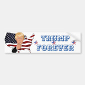 Trump Forever Bumpersticker (Voorkant)