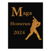 Trump Foto Afdruk (Voorkant)