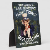 Trump Fotoplaat (Zijkant)