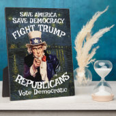 Trump Fotoplaat (Zijkant)