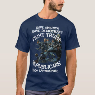 Trump fredericksburg chancellorsville Burgeroorlog T-shirt
