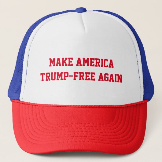 Trump Free Trucker Hat Trucker Pet (Voorkant)