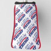 TRUMP FREEDOM 2024 GOLFHEADCOVER (Draai 90)