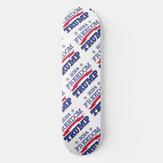 TRUMP FREEDOM 2024 Skateboard (Voorkant)