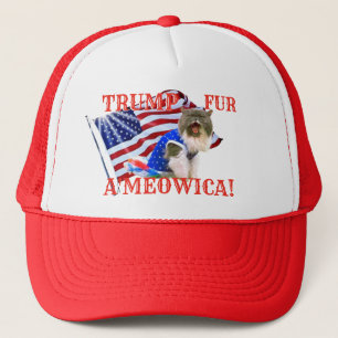 TRUMP Fur A'meowica! Kat Trucker Pet